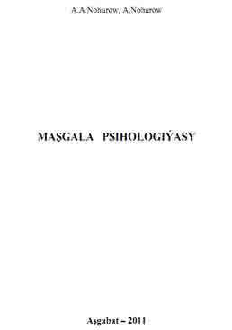 Maşgala psihologiýasy